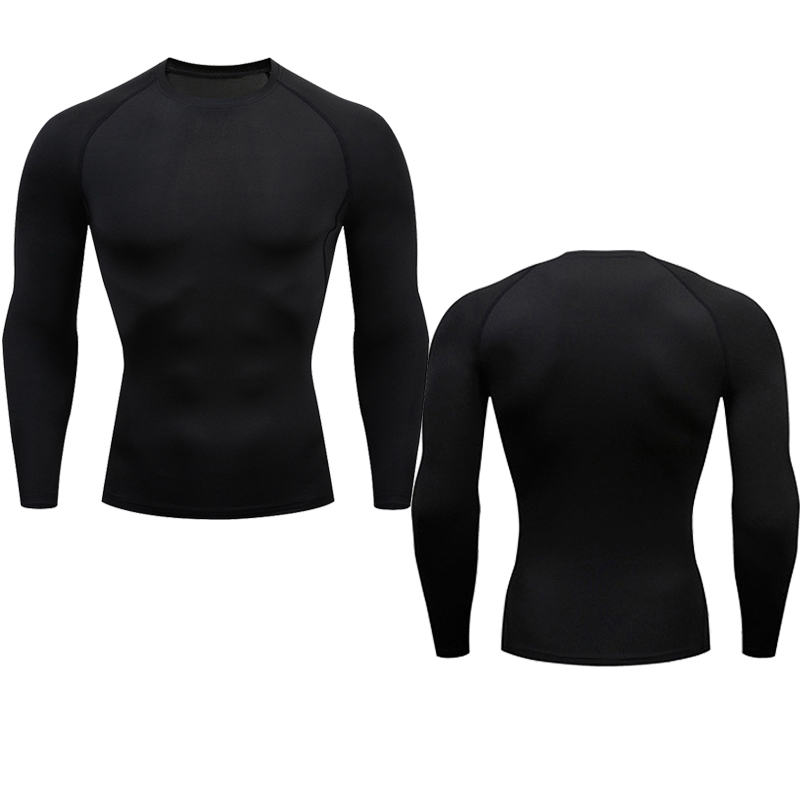 Men's long sleeve Running Compression Shirt