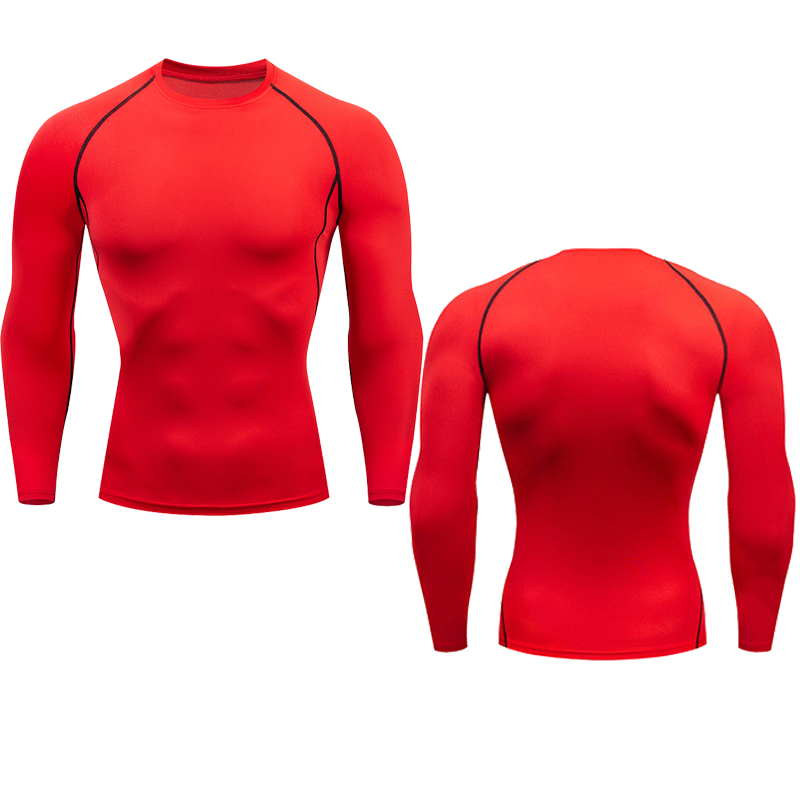 Men's long sleeve Running Compression Shirt