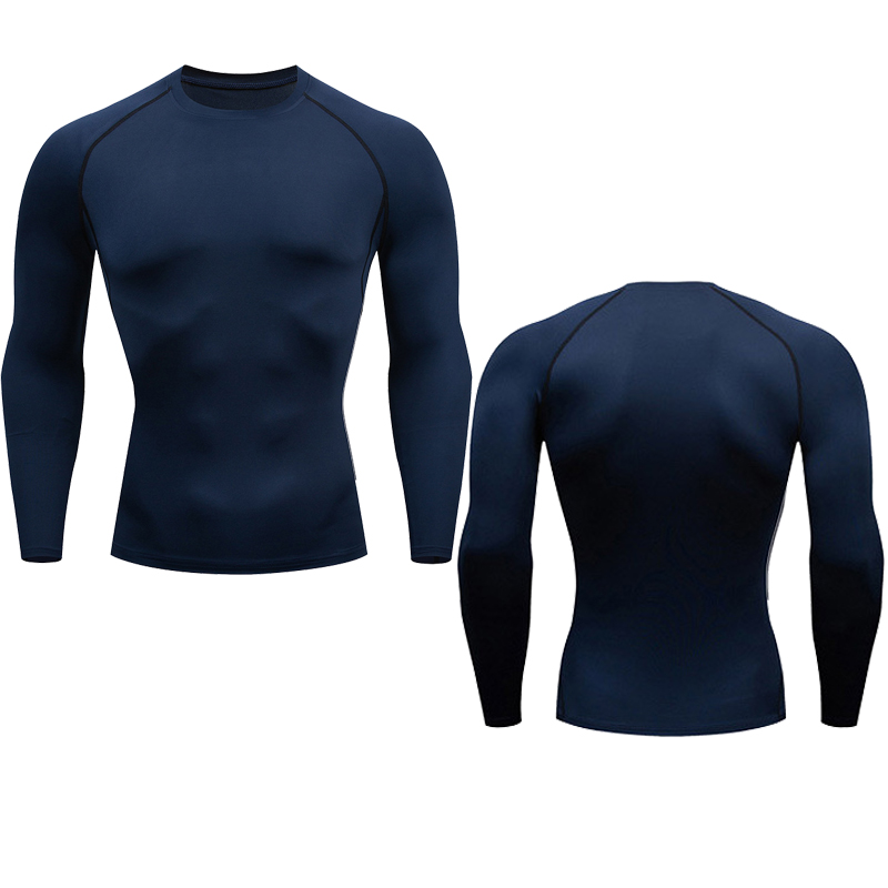 Men's long sleeve Running Compression Shirt